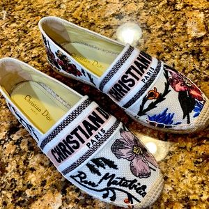 Christian Dior Espadrilles, never worn.